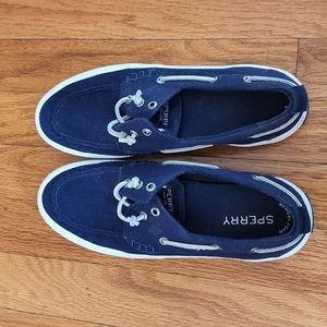 Sperry Canvas Slip-on Lounge Away Boat Shoes